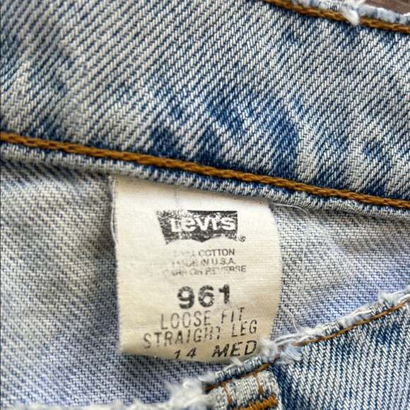 Levi’s orange tab baggy vintage Denim Jeans ! Size 14 - Picture 2 of 7